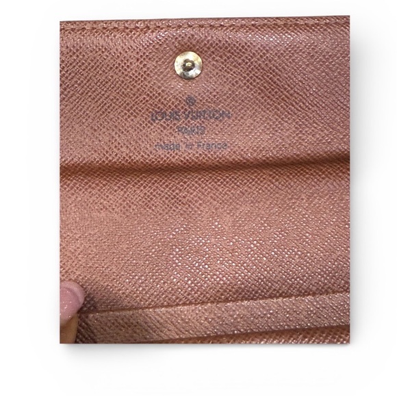 Louis Vuitton Monogram Brown Leather Wallet-Preowned Date Code SP0094 - Picture 7 of 13